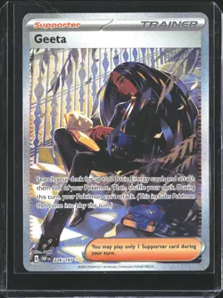 Geeta 226/197 Special Illustration Rare Obsidian Flames Pokemon NM/M - Image 1