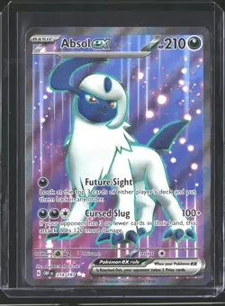 Absol ex 214/197 Ultra Rare Obsidian Flames Pokemon NM/M - Image 1