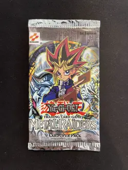 YU-GI-OH! yugioh Metal Raiders MRD 1st Edition Booster Pack - Image 1