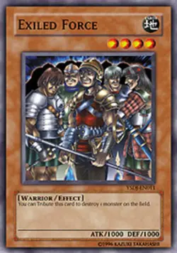 YUGIOH - Exiled Force - YSDJ-EN011 - Common - Unlimited Edition - NM - FLAT RATE - Image 1