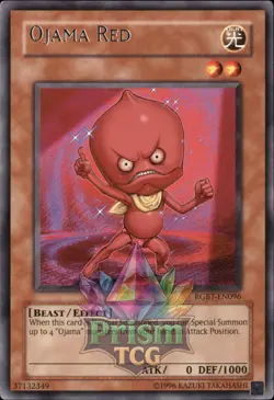 Ojama Red rare RGBT-EN096 Yugioh - Image 1