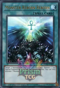 Monster Reborn Reborn ultra rare FLOD-ENSP1 Yugioh - Image 1
