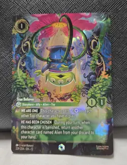 Alien - True Believer 229/204 Enchanted Wilds Unknown Disney Lorcana Card Eng. - Image 1