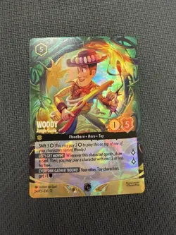 Woody Jungle Guide Foil Promo - Set Champs - Disney Lorcana - Image 1