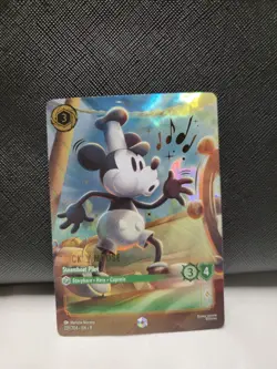 Disney Lorcana TCG- Mickey Mouse Steamboat Pilot- Enchanted Fabled 231/204 - Image 2