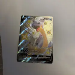 Lapras V SV110/SV122 Shining Fates NM Full Art Ultra Rare Pokemon Card - Image 3