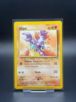 Gligar 59/111 Neo Genesis LP Pokemon Card TCG Vintage WOTC - Image 1
