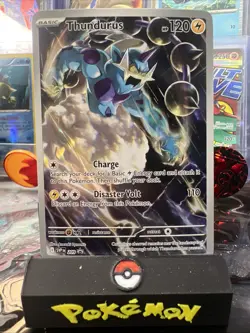 Pokemon TCG Thundurus Promo 209 Holo Rare Near Mint Pack Fresh Clean Card - Image 1