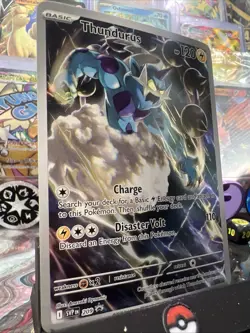Pokemon TCG Thundurus Promo 209 Holo Rare Near Mint Pack Fresh Clean Card - Image 3