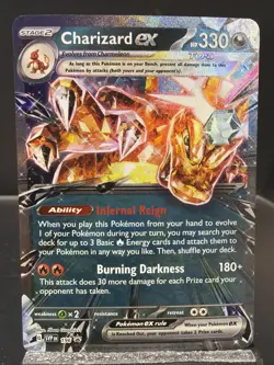 Charizard ex 196 Sv: Scarlet & Violet Promo Cards Holo Near Mint/Mint - Image 1