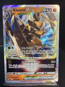 Kleavor VSTAR SWSH249 Black Star Promo Ultra Rare Holo Pokemon TCG Card NM/M - Image 1