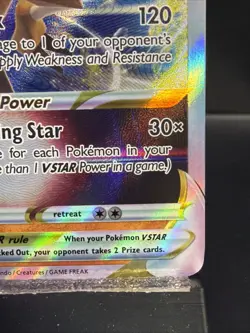 Kleavor VSTAR SWSH249 Black Star Promo Ultra Rare Holo Pokemon TCG Card NM/M - Image 4