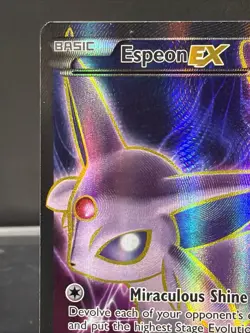 Pokemon TCG Espeon EX Holo Full Art Ultra Rare Card 117/122 XY Breakpoint - Image 3