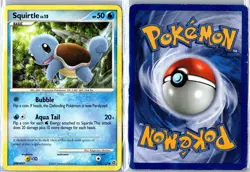 Pokemon Card - Squirtle Secret Wonders 112/132 2007 Common Heavily Played - Image 3