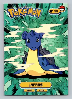 Pokemon Card - Lapras 131 - Card Tops - Pokedex Database 2024 - Image 1