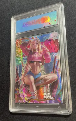 Charming Heavenly Kingdom Goddess Chainsaw Man Power SSR-010 Holo Slabbed Card - Image 1