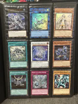 Yu-Gi-Oh Kaiba Binder With Cards. LP-NM - Image 2