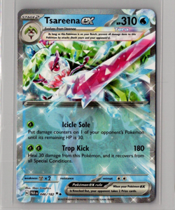 Tsareena ex - 046/182 - Pokemon TCG Paradox Rift Ultra Rare Card NM - Image 1