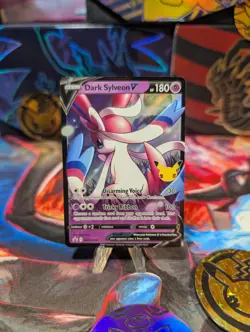 Dark Sylveon V SWSH134 SWSH: Sword & Shield Promo Cards Holo - Image 1