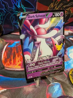 Dark Sylveon V SWSH134 SWSH: Sword & Shield Promo Cards Holo - Image 2