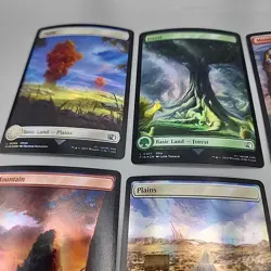 Magic MTG Final Fantasy - FOIL Basic Lands Set of 16 Magic the Gathering - Image 2