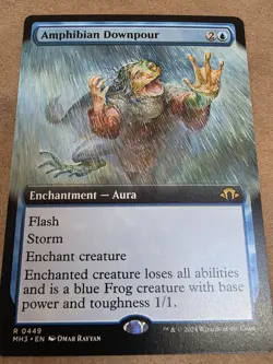 Amphibian Downpour - (Extended Art) Modern Horizons 3 Regular - Mtg - Image 1