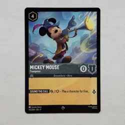 Mickey Mouse 172/204 Disney Lorcana Fabled Regular Super Rare Card NM - Image 1