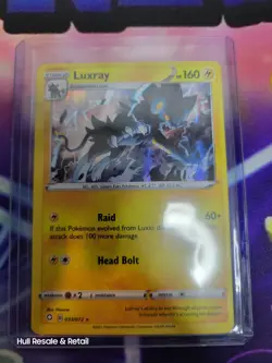 Pokemon TCG Card - Luxray - 033/072 - Holo Rare - Shining Fates Near Mint NM - Image 3