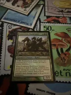 Polukranos, World Eater Foil Duel Decks Heroes vs. Monsters Card #43/81 MTG Magi - Image 1