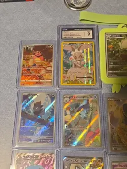 60+ CARD Pokemon Lot Graded Slab, Pokemon Card Keychain ARS, SHINYS, POKEBALLS - Image 2