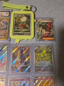 60+ CARD Pokemon Lot Graded Slab, Pokemon Card Keychain ARS, SHINYS, POKEBALLS - Image 3
