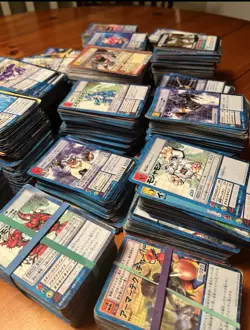 Hyper Colosseum Japanese Digimon Card Lot of 500 Random cards (READ DESCRIPTION) - Image 1