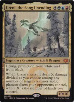 Ureni, the Song Unending TDM Mythic Foil #233 NM MTG - Image 1