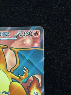 Pokemon TCG Charizard EX Scarlet & Violet Card 151 183/165 - Image 3