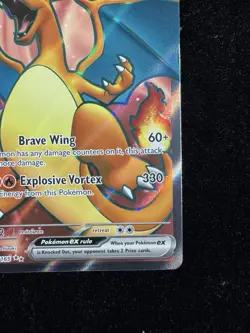 Pokemon TCG Charizard EX Scarlet & Violet Card 151 183/165 - Image 4