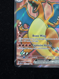 Pokemon TCG Charizard EX Scarlet & Violet Card 151 183/165 - Image 5
