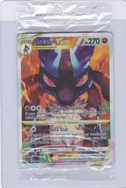 Lucario VSTAR (Sealed) Holo Promo SWSH: Sword & Shield Promo Cards SWSH291 NM-M - Image 1