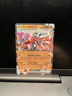 Koraidon ex 121/217 ME: Ascended Heroes Double Rare Pokemon Card - Image 1