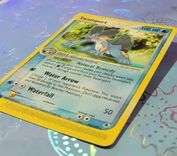 Swampert 23/109 Ruby & Sapphire Rare E-reader Pokemon Card NM - Image 4