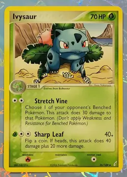 Ivysaur 35/100 EX Crystal Guardians Pokemon Card LP - Image 1