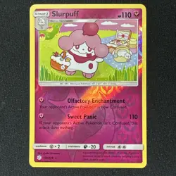 Pokemon Card - S&M: Cosmic Eclipse 154/236 - SLURPUFF (reverse holo) - NM - Image 1