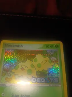 Shroomish Deoxys Reverse Holo Stamp Card 72/107 Mp Condition See Pictures - Image 3