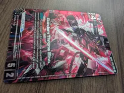 GUNDAM CARD GAME GD04-036 R+ GUNDAM THRONE EINS - HOLO FOIL - PHANTOM ARIA - Image 2