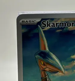 Pokemon Skarmory 209/191 Surging Sparks Illustration Rare Full Art Holo NM - Image 2