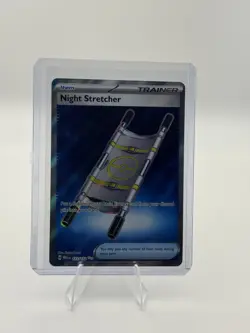 Pokemon TCG Night Stretcher 173/132 Me01: Mega Evolution Ultra Rare Trainer Holo - Image 1