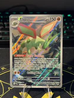 Flygon 101/094 ME02: Phantasmal Flames Illustration Rare NM Pokemon - Image 1