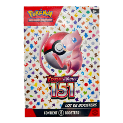 Pokemon 🇫🇷 Bundle EV3.5 Mew 151 EV03.5 Boite 6 Boosters Neuf & Scelle TCG B - Image 1