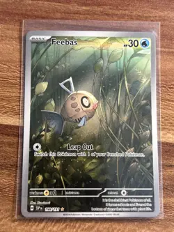 Pokemon Feebas 198/191 IR Illustratio Surging Sparks - Image 1
