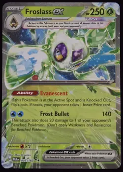 Pokemon TCG: Paradox Rift - Froslass ex (003/182) Double Rare Holo - Image 1