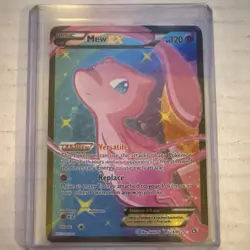 Mew-EX RC24/RC25 Legendary Treasures Radiant Collection Holo Full Art Eng (LP) - Image 1
